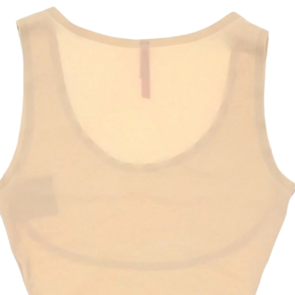 SPANX Size 1X Soft Nude Thinstincts Scoop Neck Tank Top Smoothing
